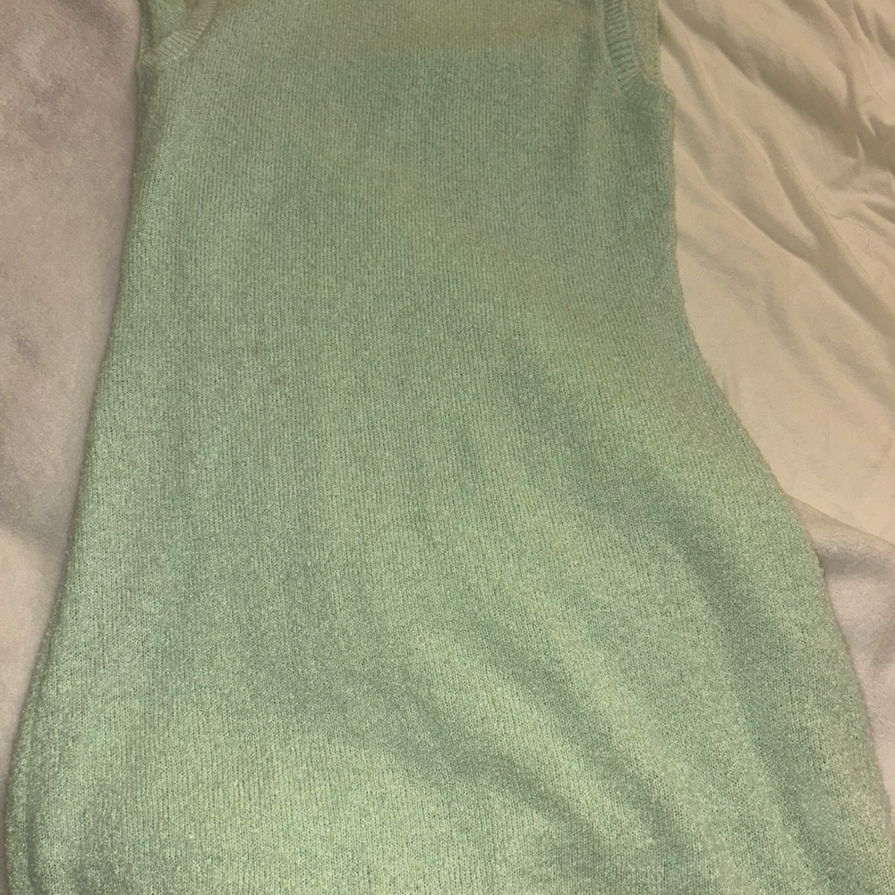SHEIN Mint Green Mini Dress
